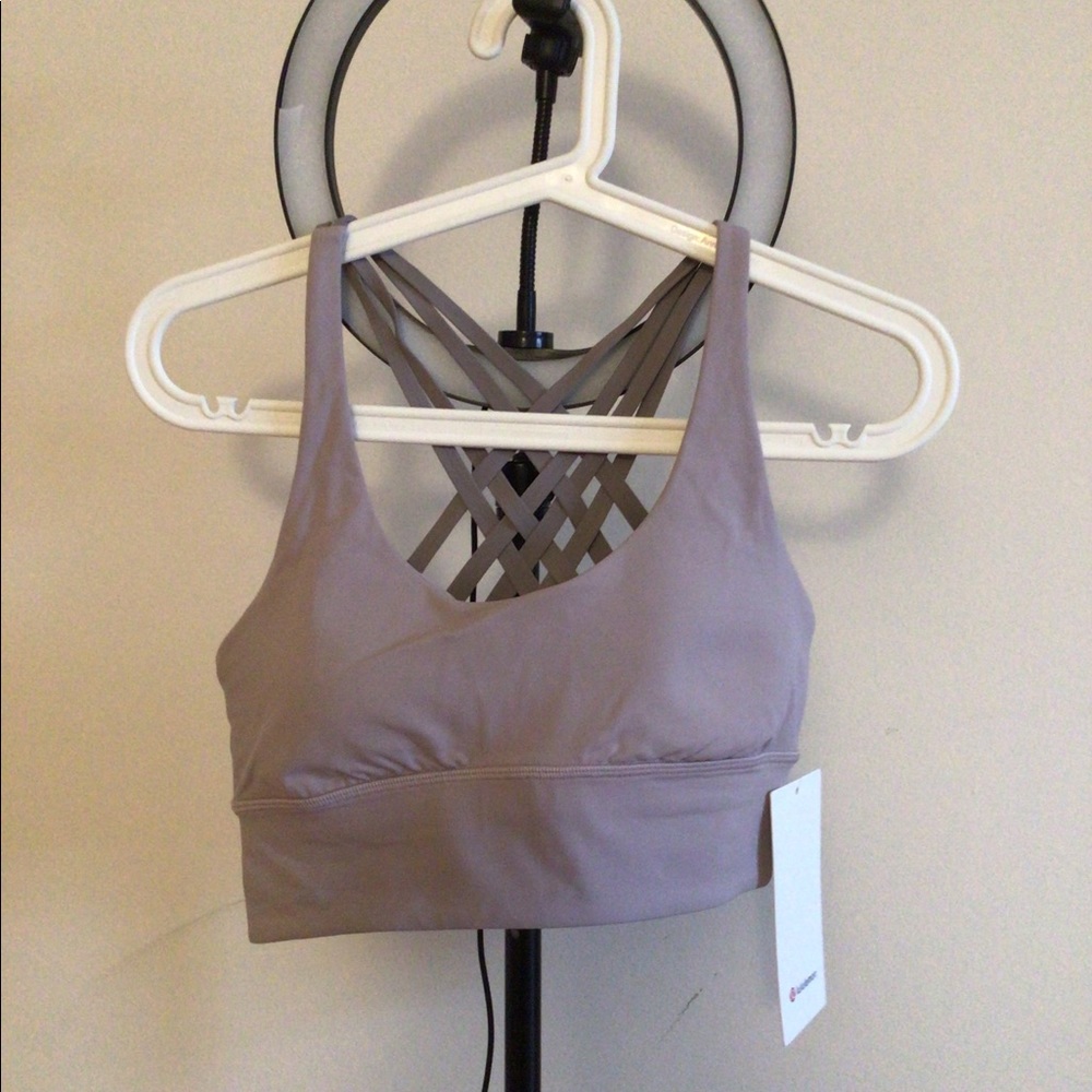 NEW LULULEMON FREE TO BE MOVED LONG LINE BRA PWMV8